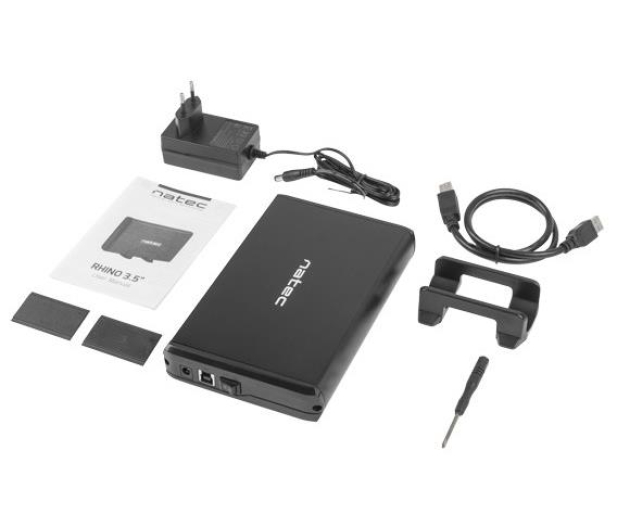 Natec Rhino 3,5" (SATA na USB 3.0) aluminium - 155483 - zdjęcie 5